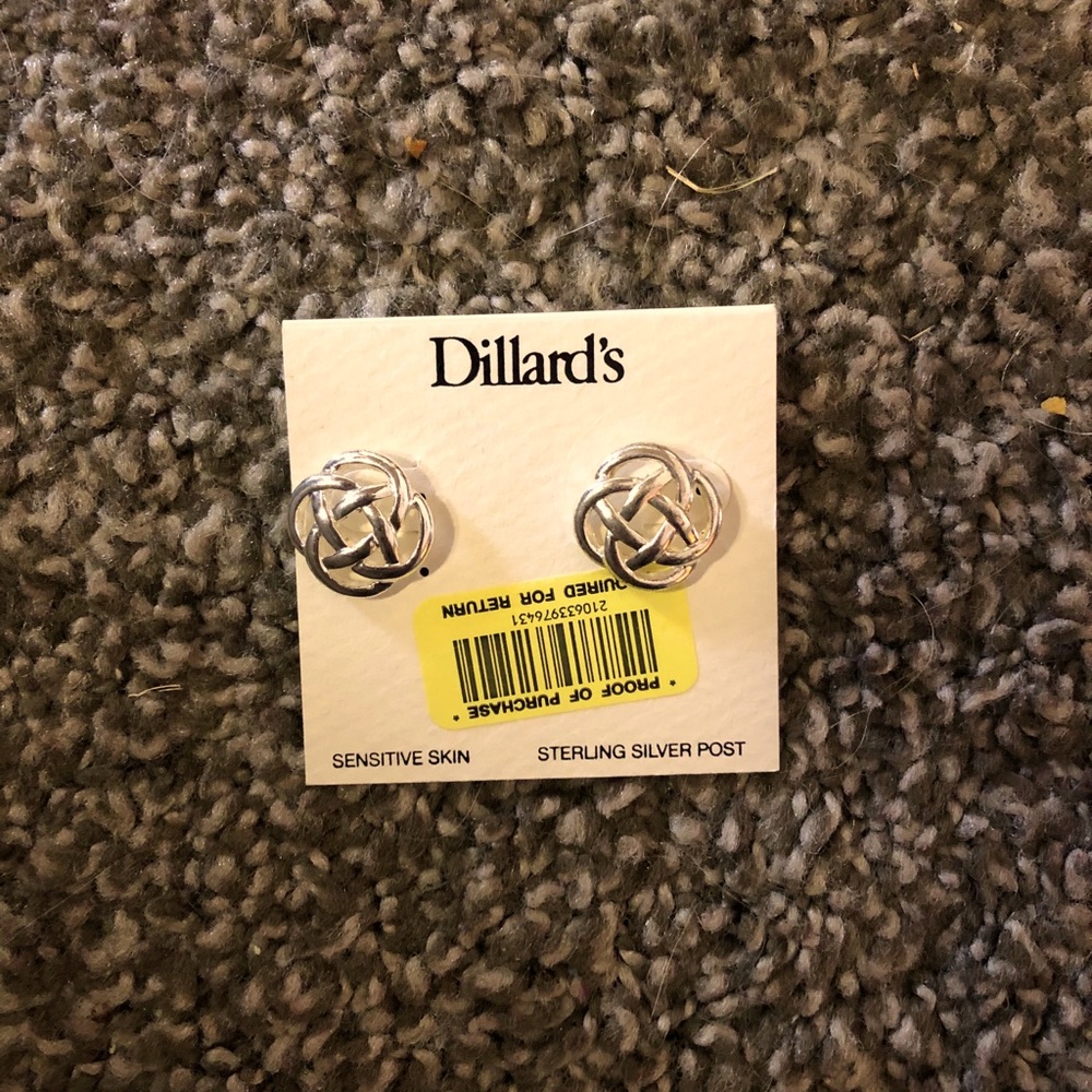 EARRINGS-Sterling Silver, pierced ears-circles